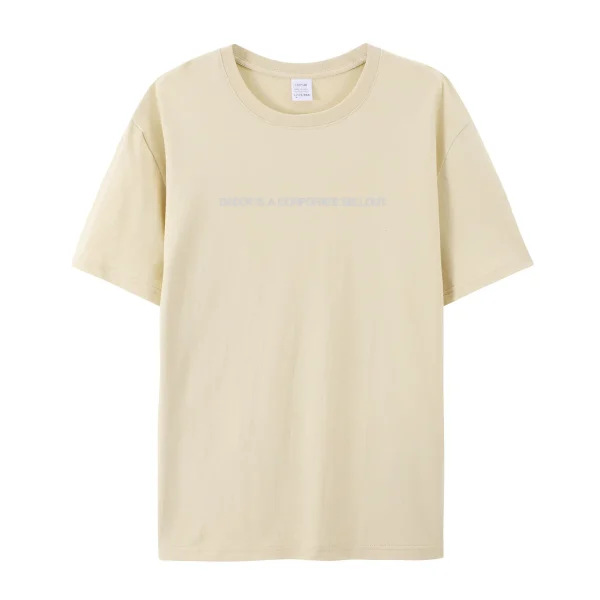 Corporate Sellout Staple Tee Ivory And Blue