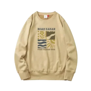 Noah Kahan Stick Season White Crewneck