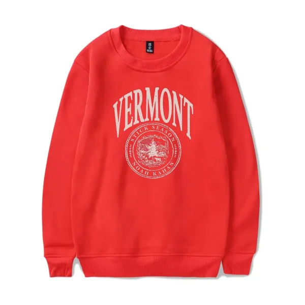 Stick Season Collegiate Crewneck Deep Red