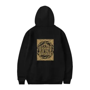 Stick Season Hoodie – Vintage Black